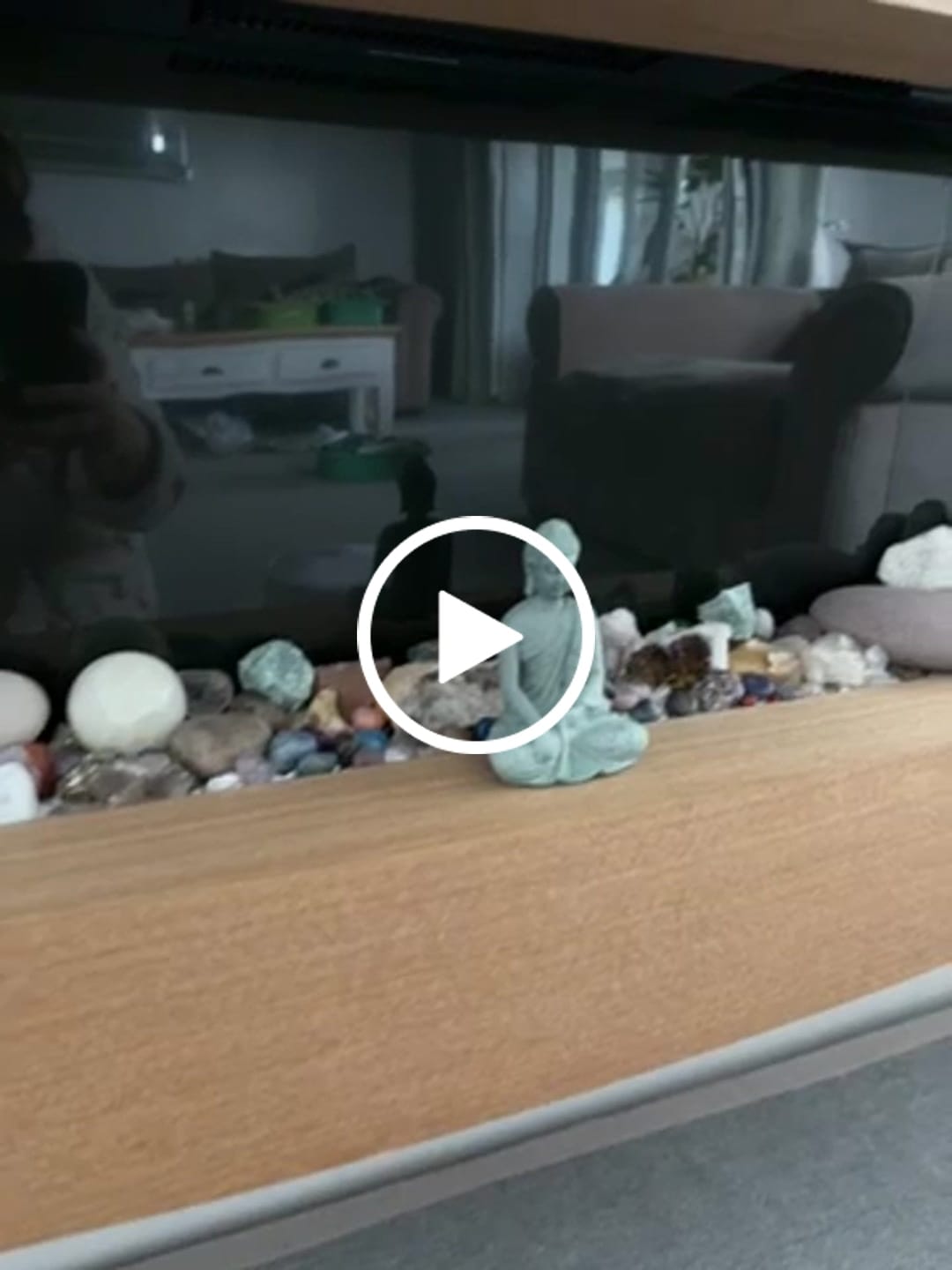 Customer video review of Tibetan Meditation Contemplation Buddha Serenity Compassion Statue Figurine Decoration