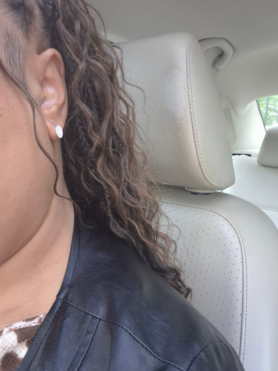 Customer photo review of #4/#30 Mix Color Blend Loose Deep Wave Bulk Human Braiding Hair