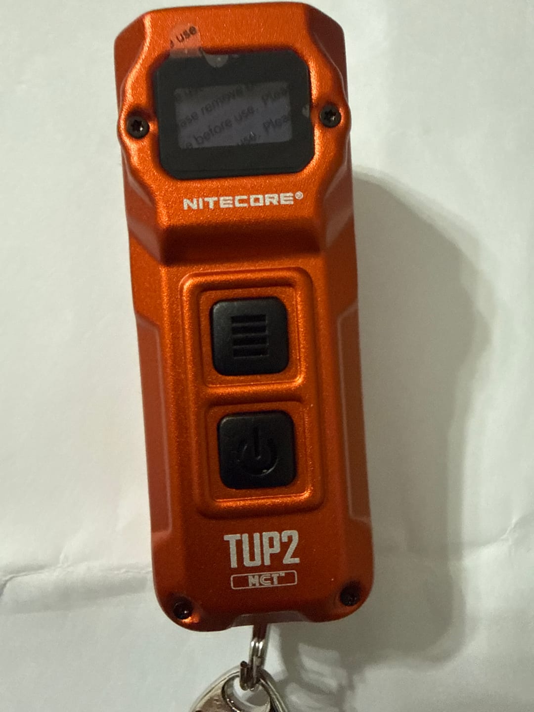 Customer photo review of TUP 2 (Orange) - 1200 lumens