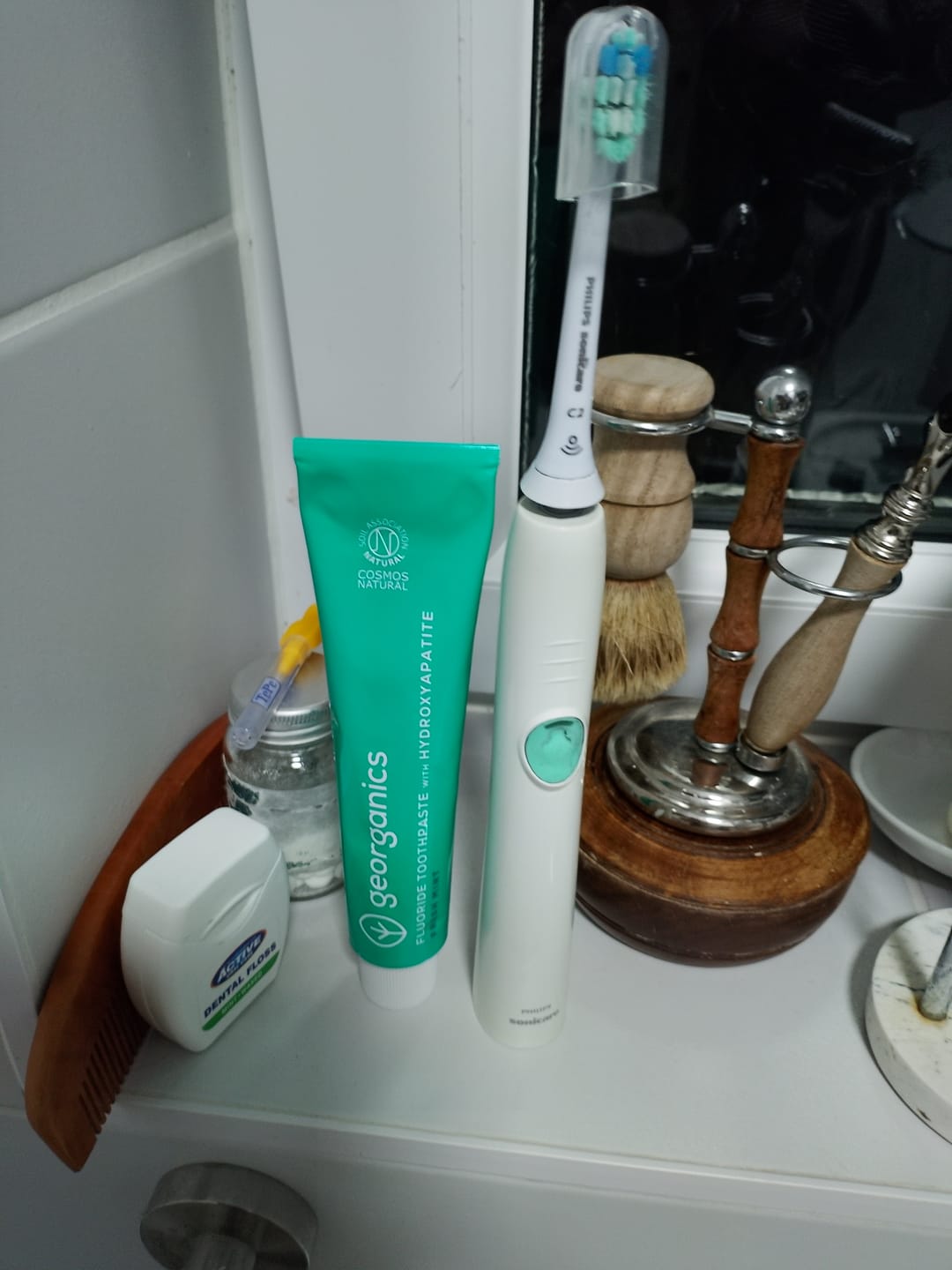 Customer photo review of Toothpaste with Hydroxyapatite - Fresh Mint - Fluoride