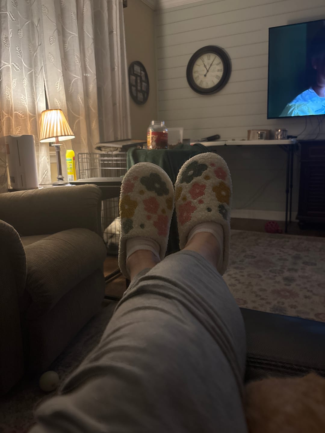 Customer photo review of Livia Flower Slippers