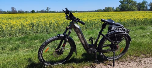 Customer photo review of Lankeleisi MG600 Lite 250W 27.5" Electric Trekking Bike 720Wh SUV E-bike with Torque Sensor 36V 20Ah Battery