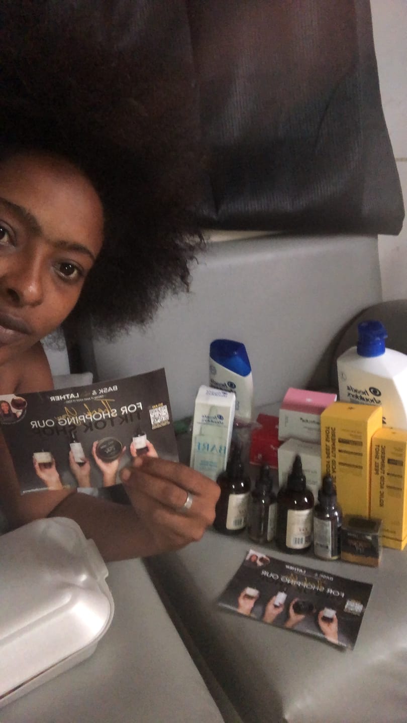 Customer photo review of Gro & Glow Liquid Vitamins - 2 Month Supply!