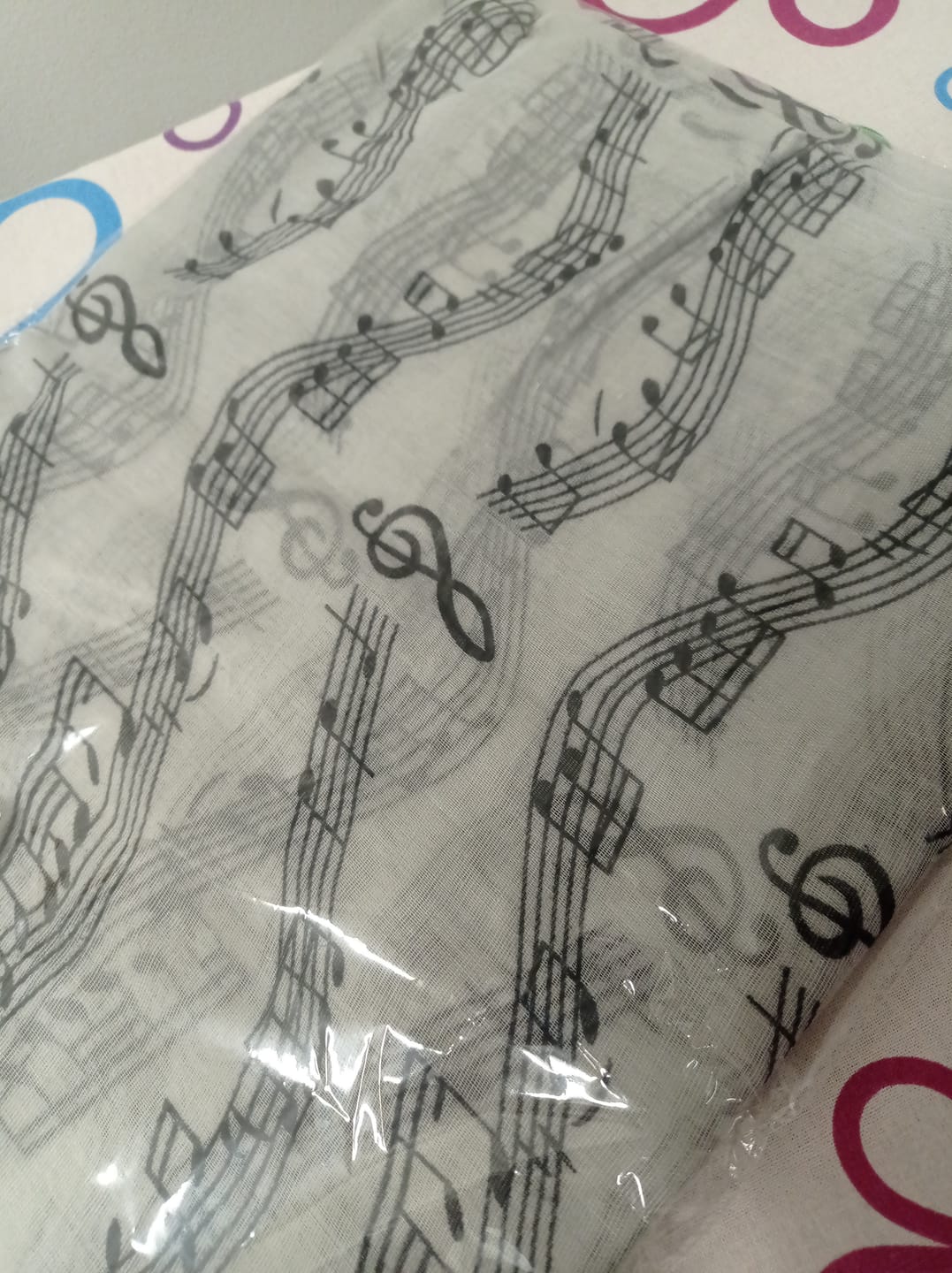 Customer photo review of Stilvolle Musiker Loop-Schals