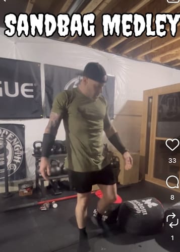 Customer photo review of Freedom Strength logo T-shirt