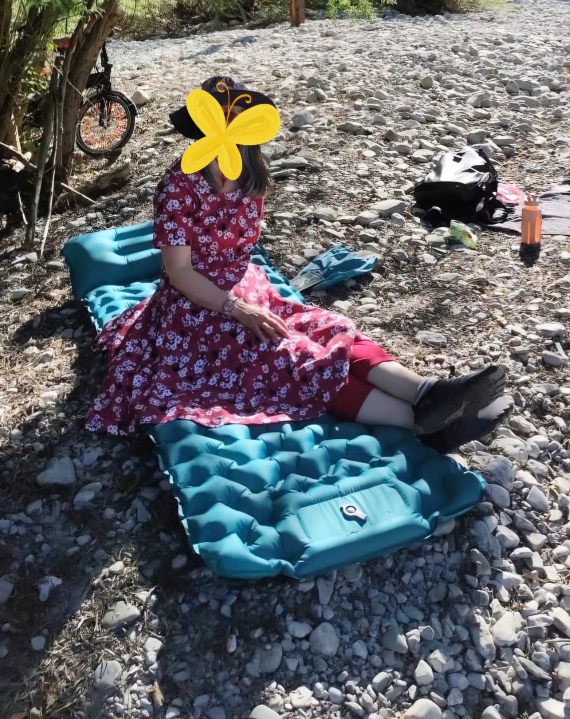 Customer photo review of Ultraleichte & kompakte Isomatte - perfekt für unterwegs