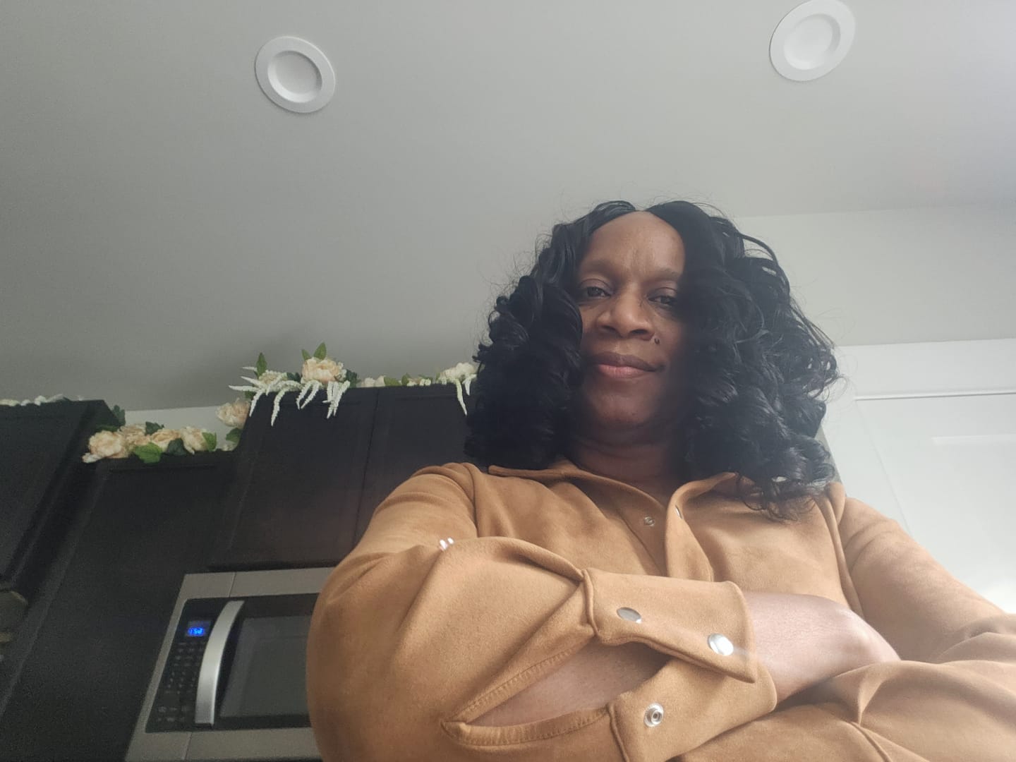 Customer photo review of Loose Wave Human Crochet Hair