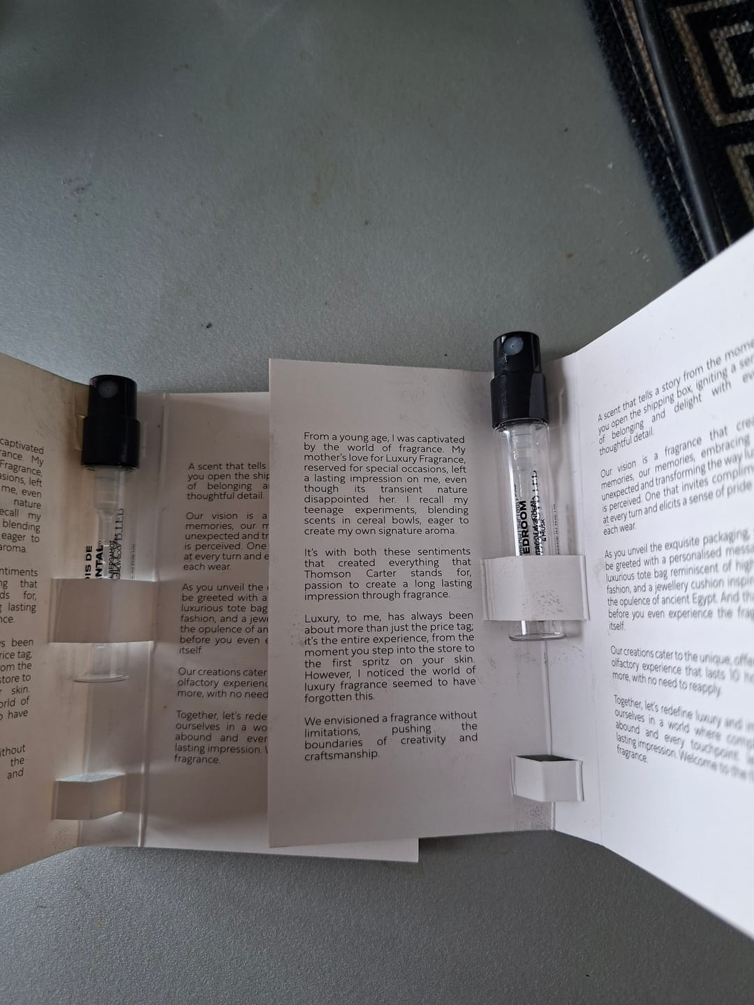 Customer photo review of Redroom | Eau de Parfum | 2ml