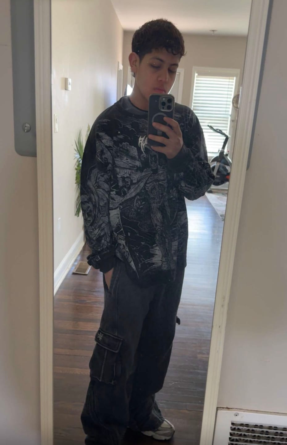 Customer photo review of 2131 - Batman Armored Sweats