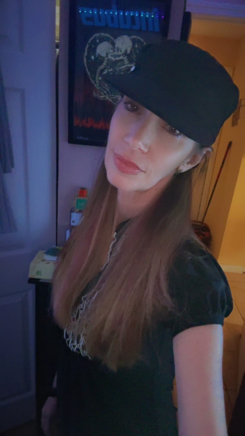 Customer photo review of Solid Side Buckle Flat Top Baseball Cap