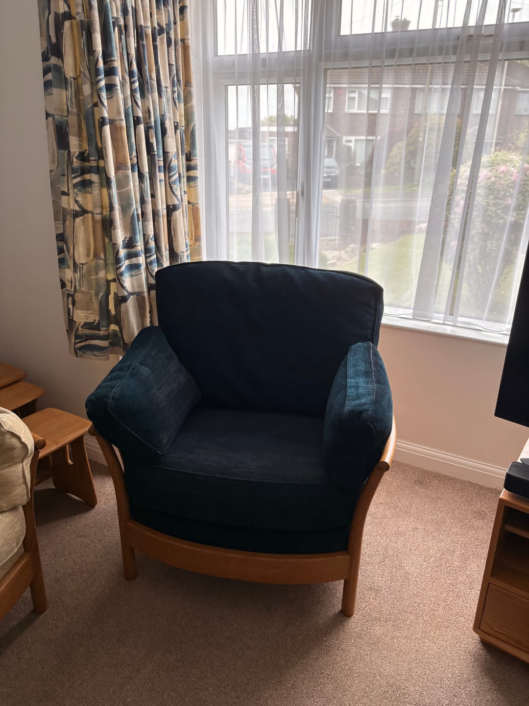 Customer photo review of Fabric Paint -- Dark Blue