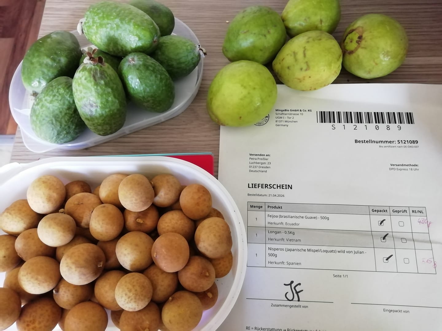 Customer photo review of Longan