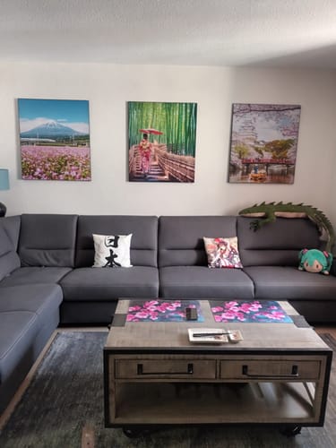 Customer photo review of Textil-Spannrahmen "Budget 19" - günstiger Budget-Rahmen