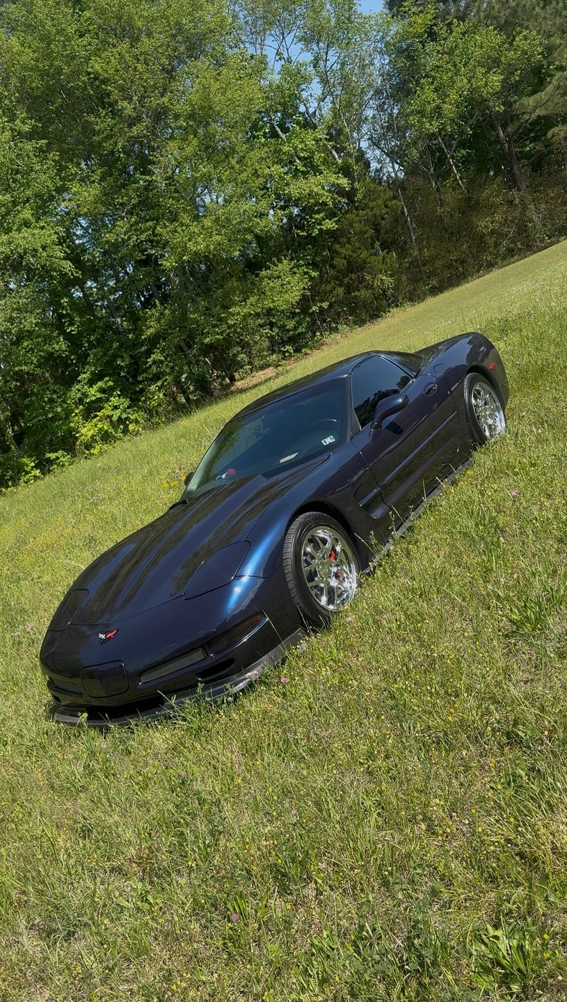 Customer photo review of Chevrolet Corvette C5 Front Splitter & Side Skirts