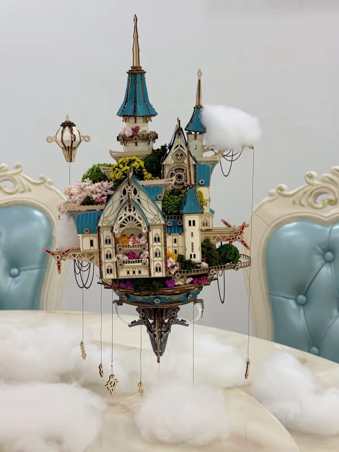 Customer photo review of Castle In the Sky 3D Wooden Puzzle
