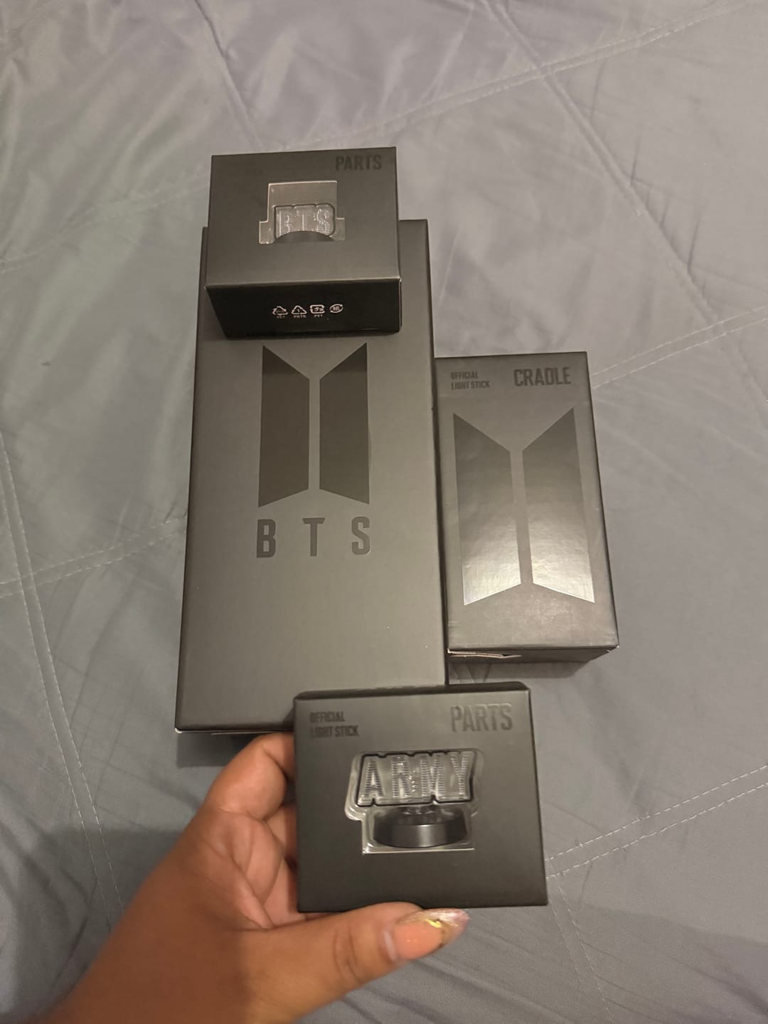 Customer photo review of [2ND PRE-ORDER] BTS - OFFICIAL LIGHT STICK VER.4 PARTS BTS VER