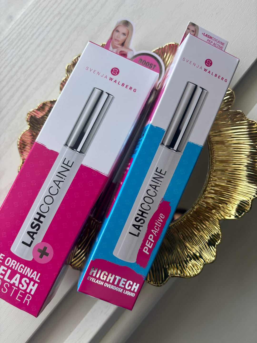Customer photo review of LASHCOCA!NE + LASHCOCA!NE PEPActive