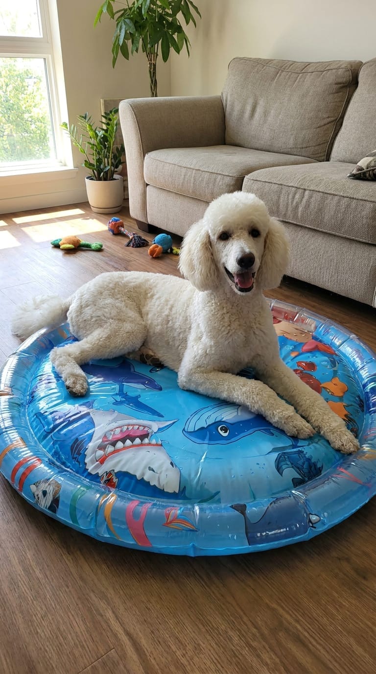 Customer photo review of Paw Cool Oasis Bed™