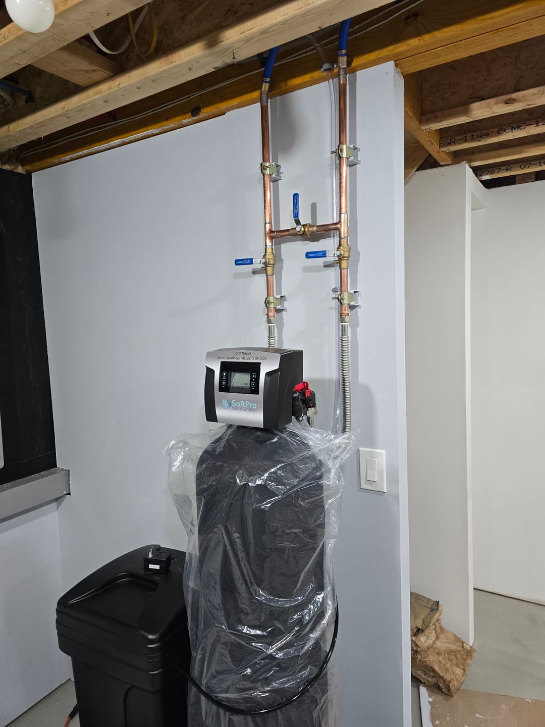 Customer photo review of SoftPro® Elite HE Water Softener for City Water (Industry's Best Softener & Filter Combo)