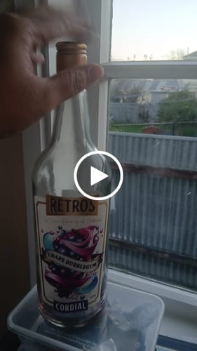 Customer video review of Retro’s Grape Bubblegum Cordial 1L