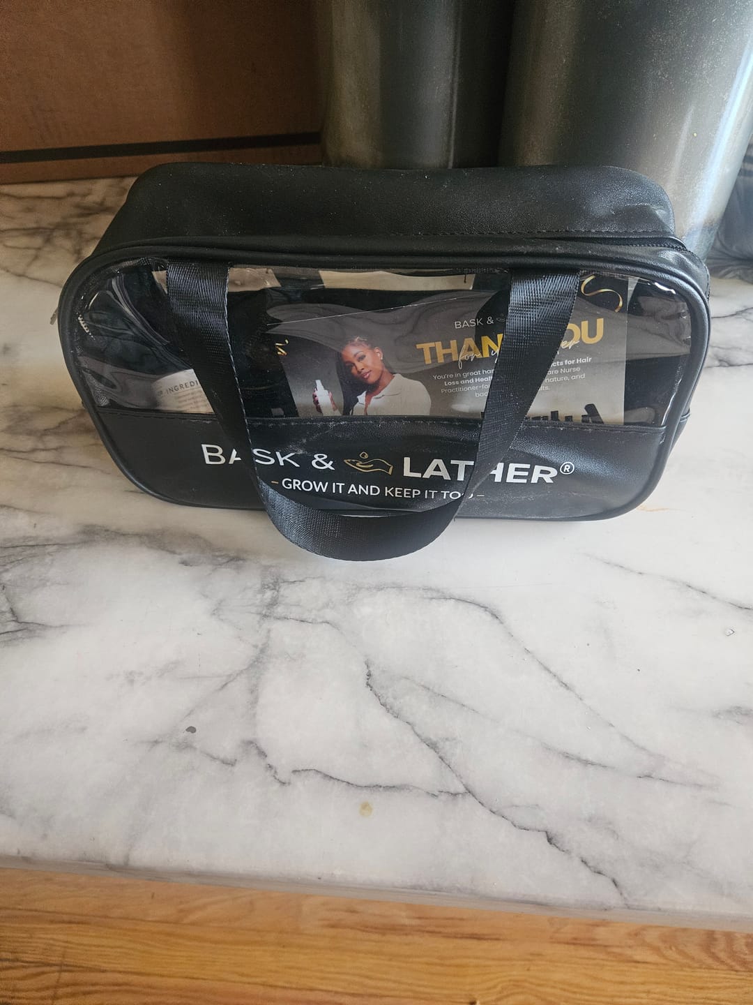 Customer photo review of On-The-Go Travel Essentials Kit