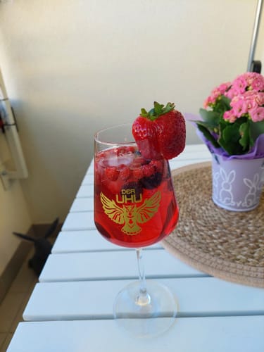 Customer photo review of Weinglas