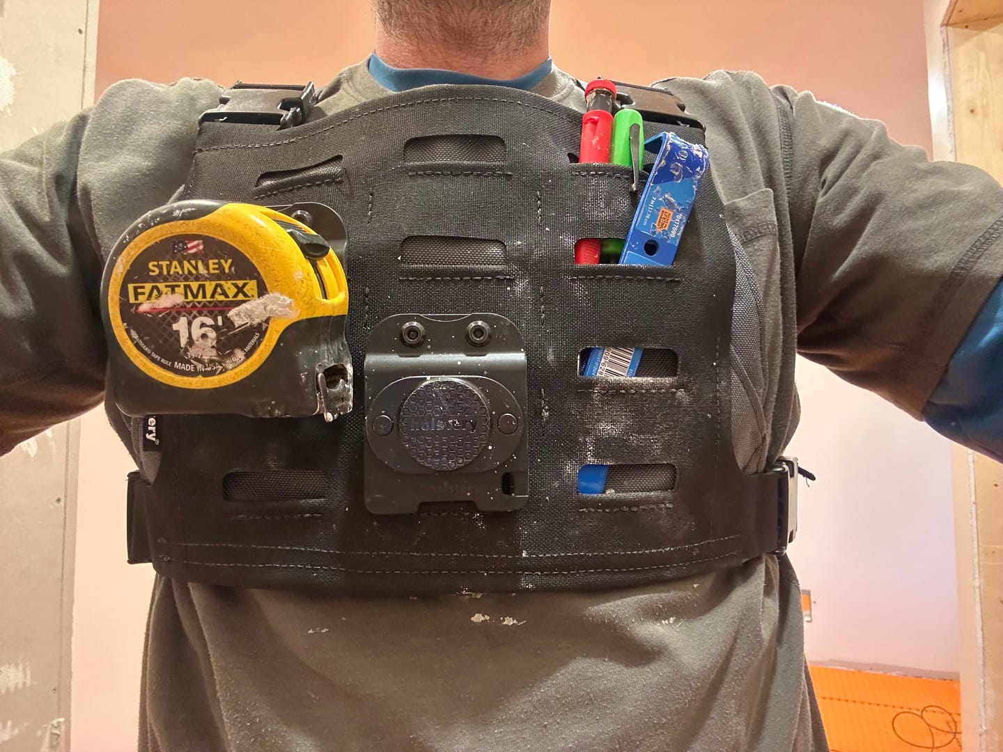Customer photo review of ModRig | Modular Chest Rig