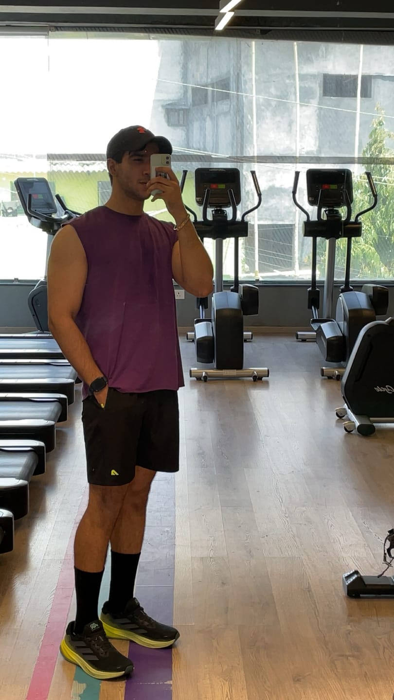 Customer photo review of STATEMENT CUT-OFF PURPLE WASH