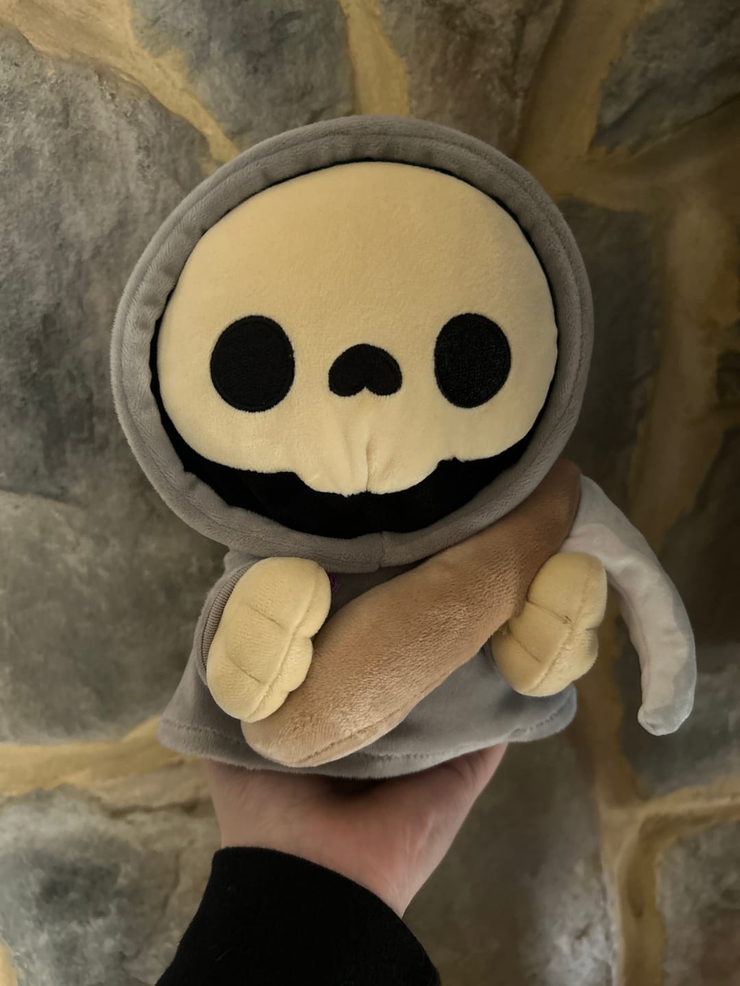 Customer photo review of 'Knox' the Grim Reaper 💀 | Plush