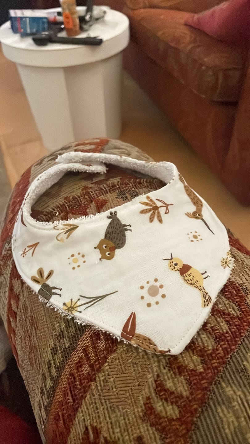Customer photo review of Bamboo Towelling Fabric