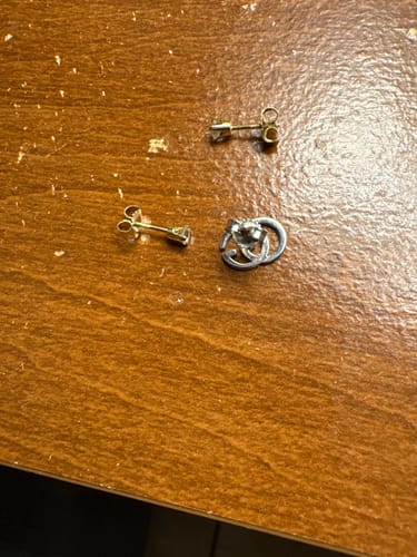 Customer photo review of Replacement ScrewBacks/Pushbacks + Jewelry Box