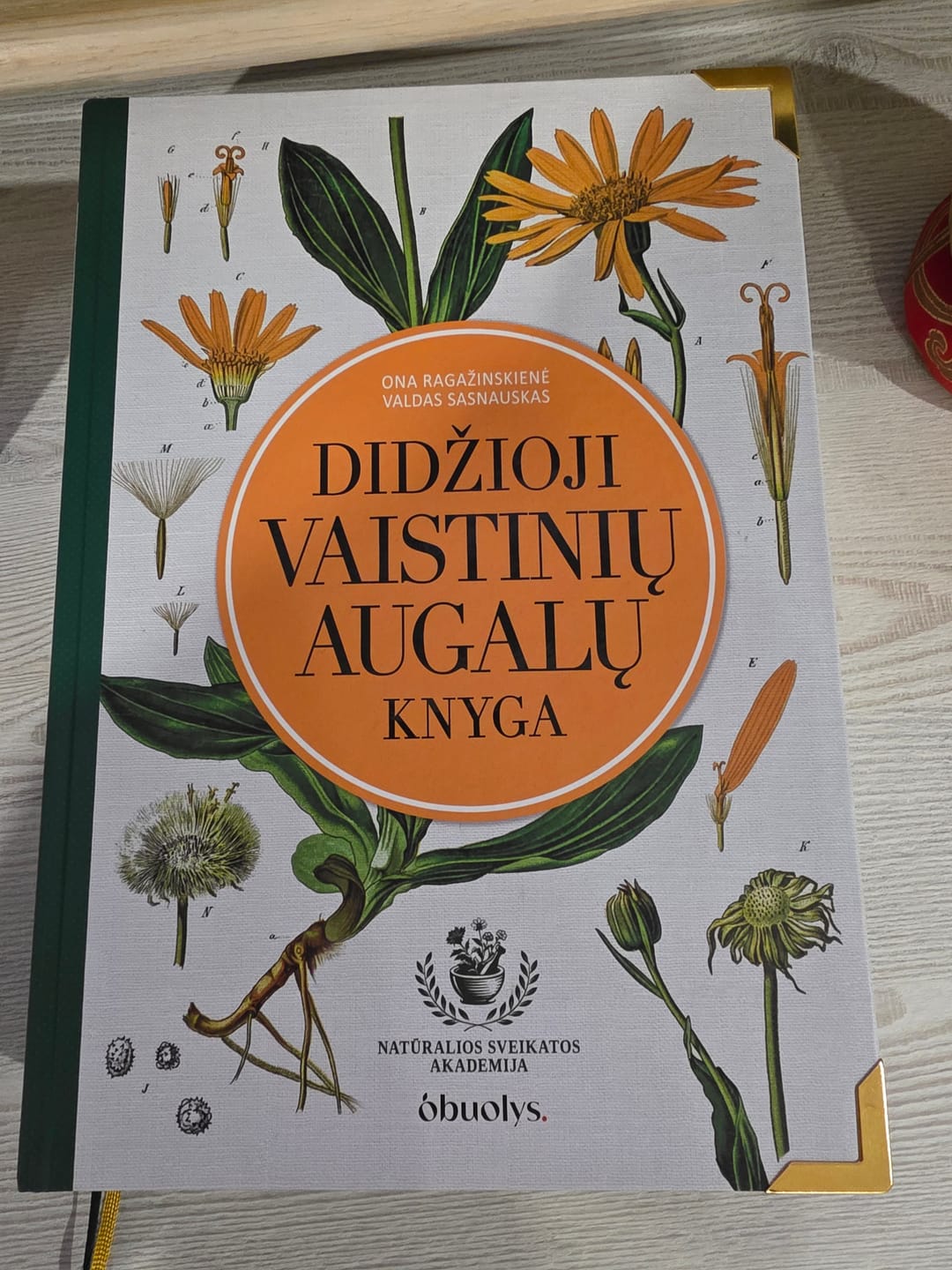 Customer photo review of DIDŽIOJI VAISTINIŲ AUGALŲ KNYGA: gydomieji augalai ir šimtai receptų kaip sustiprinti sveikatą