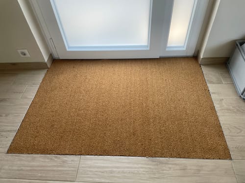 Customer photo review of Custom Size 17mm Coir Matting