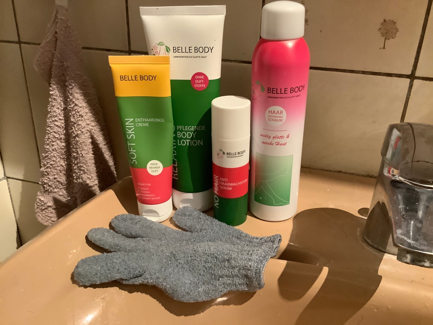 Customer photo review of Haarentfernung Komplett Set