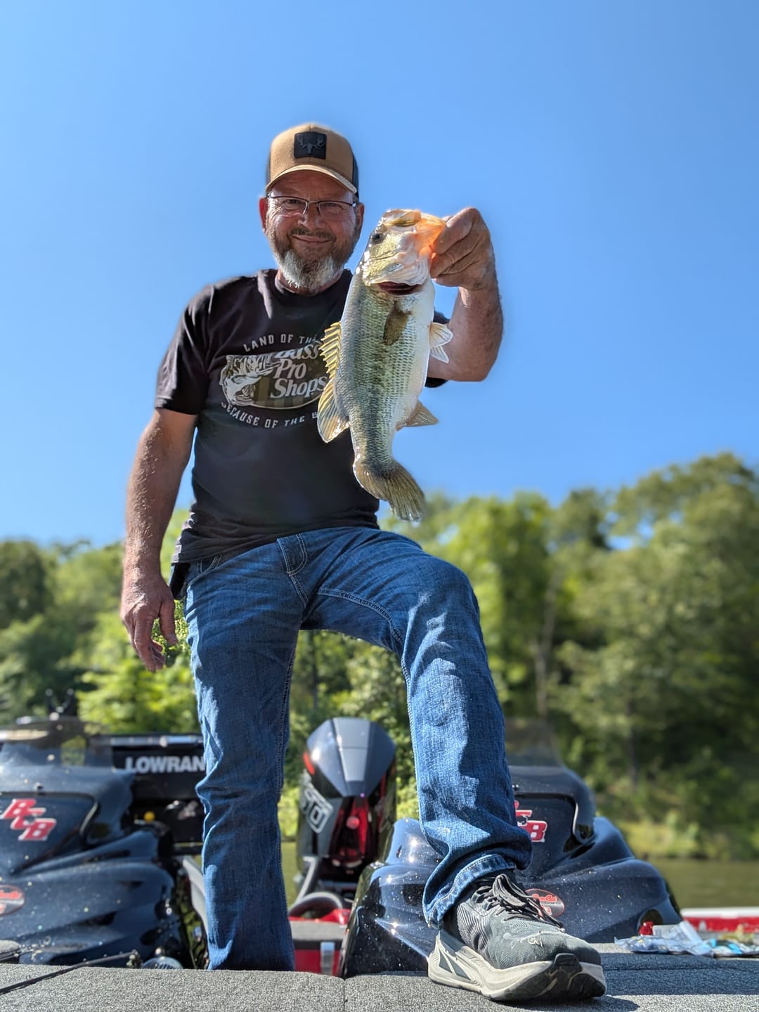 Customer photo review of 200% Sensitive Tungsten Worm Weights | Bullet Weight For Texas Rig | 2 Colors 5 Pack