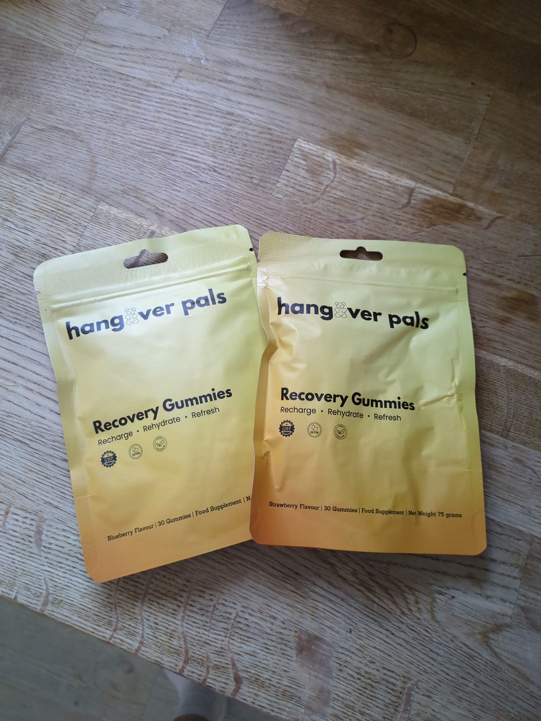 Customer photo review of Recovery Pals - Wake Up Refreshed