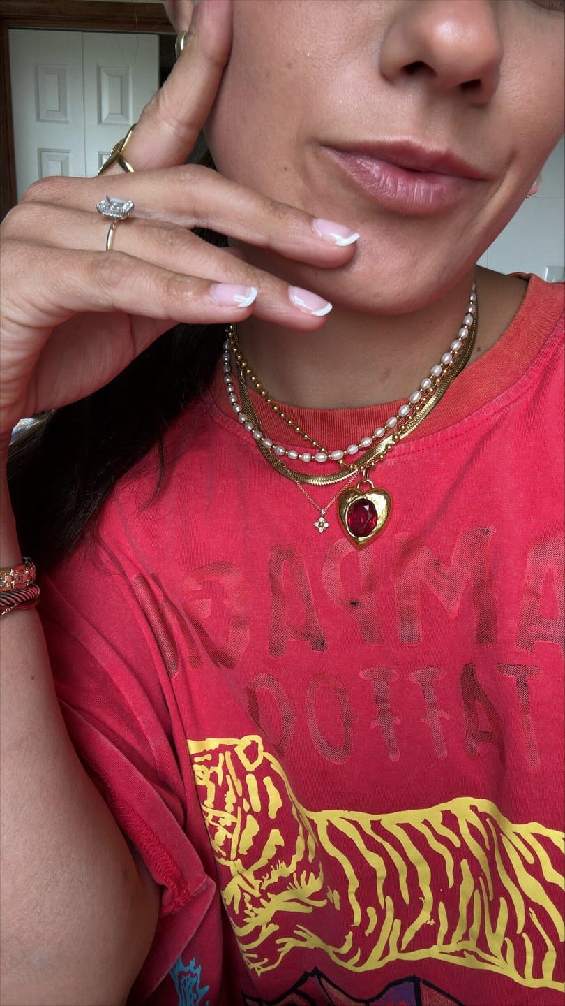 Customer photo review of Sailor Pearls Necklace