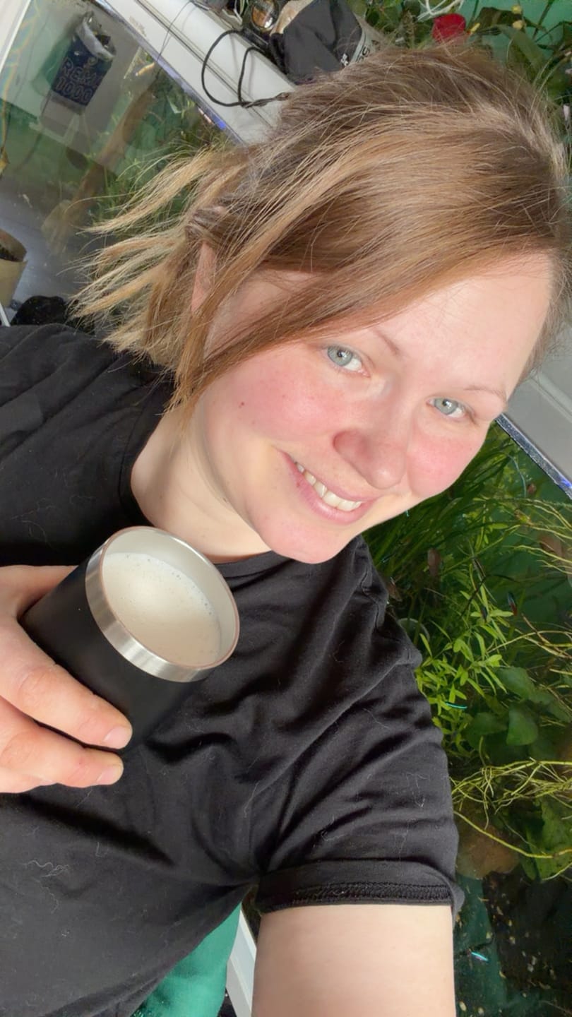 Customer photo review of rainbow dust