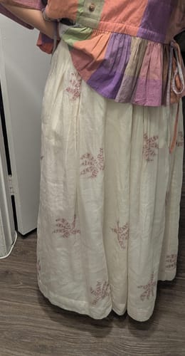 Customer photo review of FRIDA PANTS | PRISM CHEX