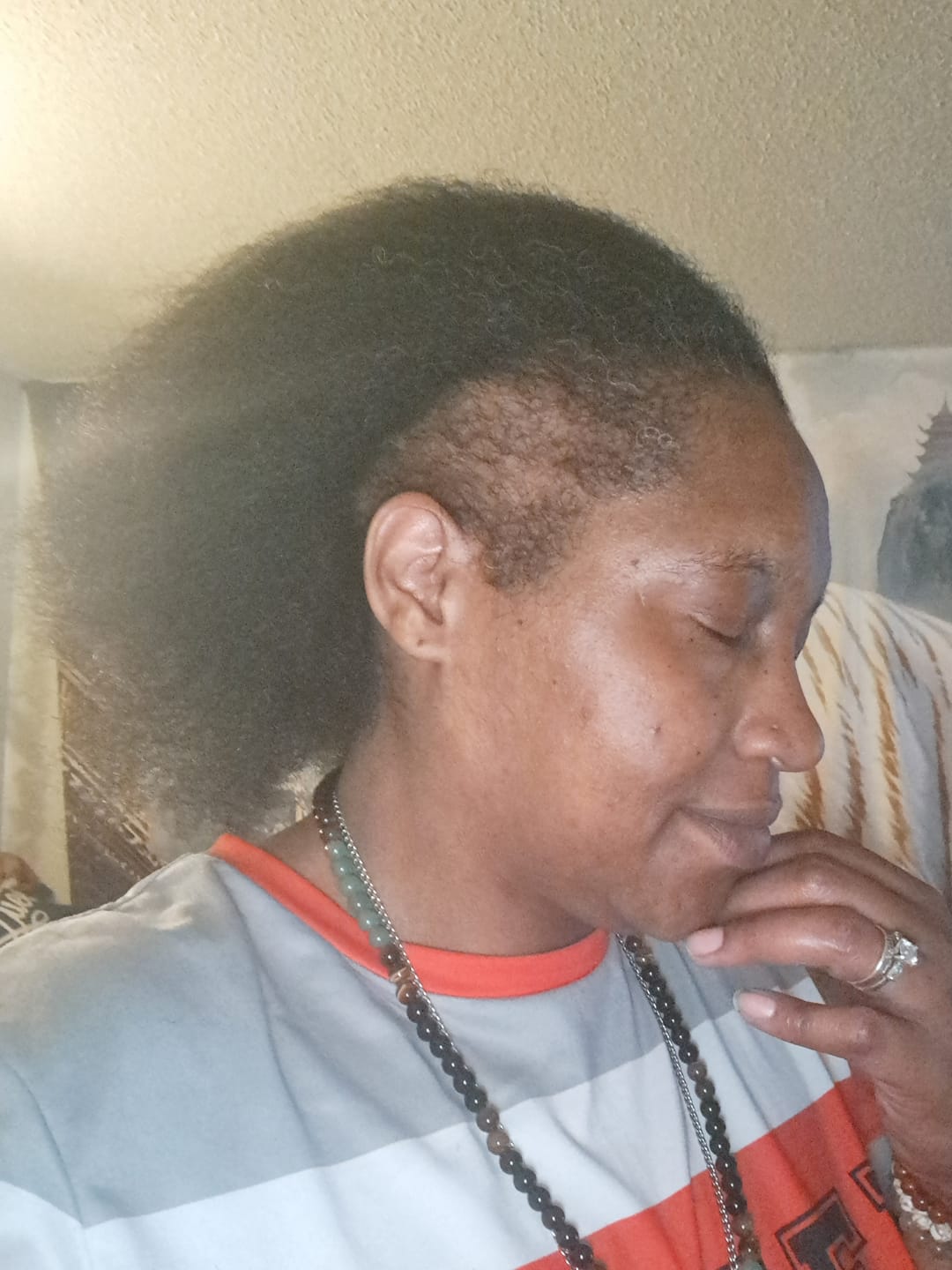 Customer photo review of BALM- Stimulating Scalp and Hair Balm