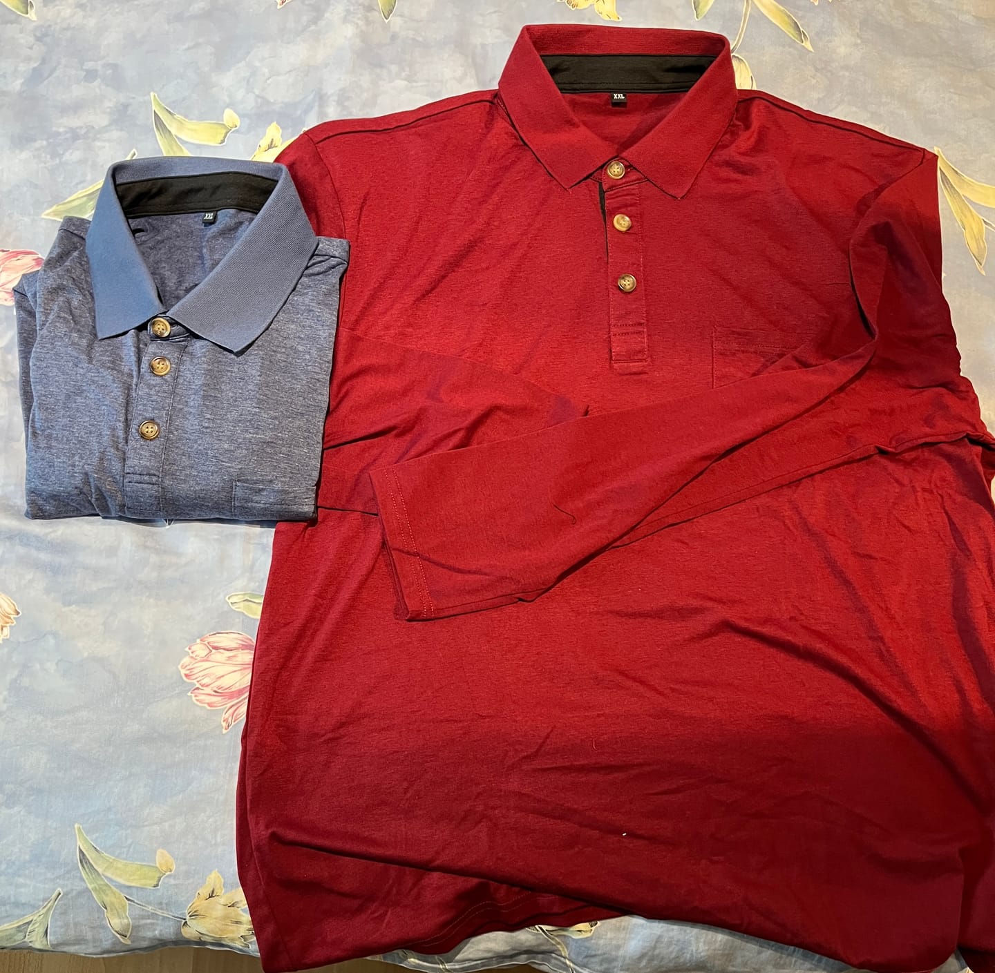 Customer photo review of Herren Langarm-Polo atmungsaktiv & vielseitig – Matteo