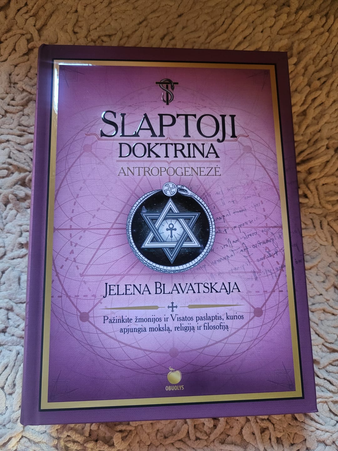 Customer photo review of Slaptoji doktrina. Kosmogenezė – Jelenos Blavatskajos teosofijos šedevras (I tomas)