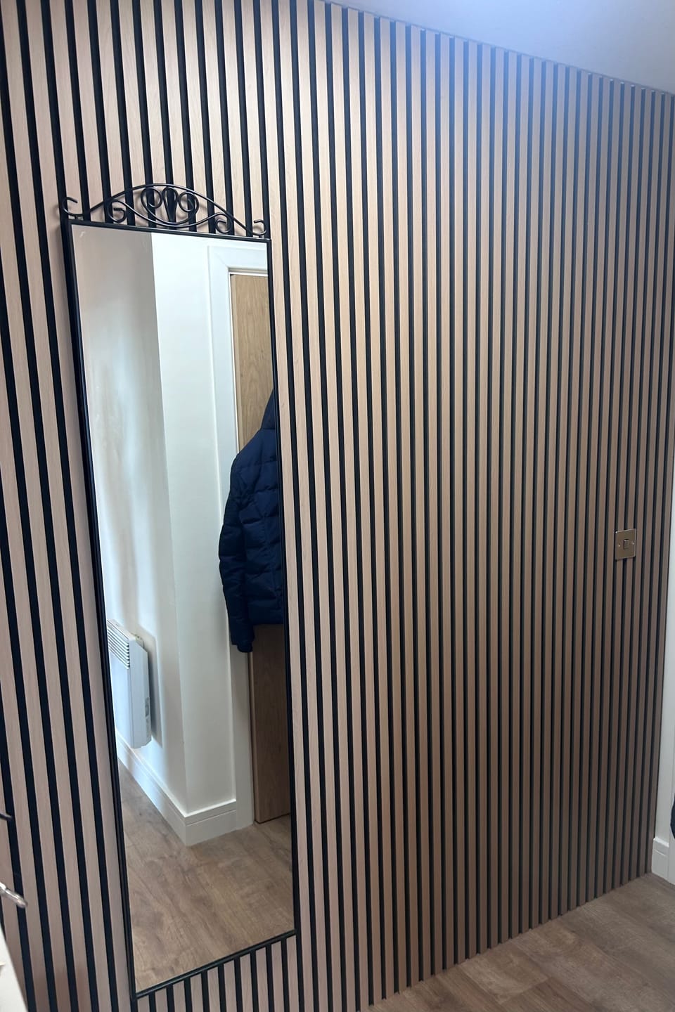 Customer photo review of Wall Panel Installation Adhesive
