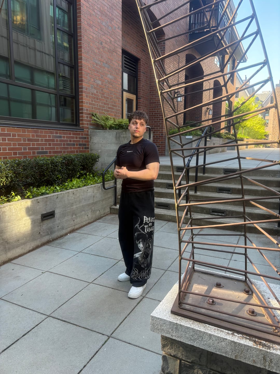 Customer photo review of 475 SuperVillain Compression Tees