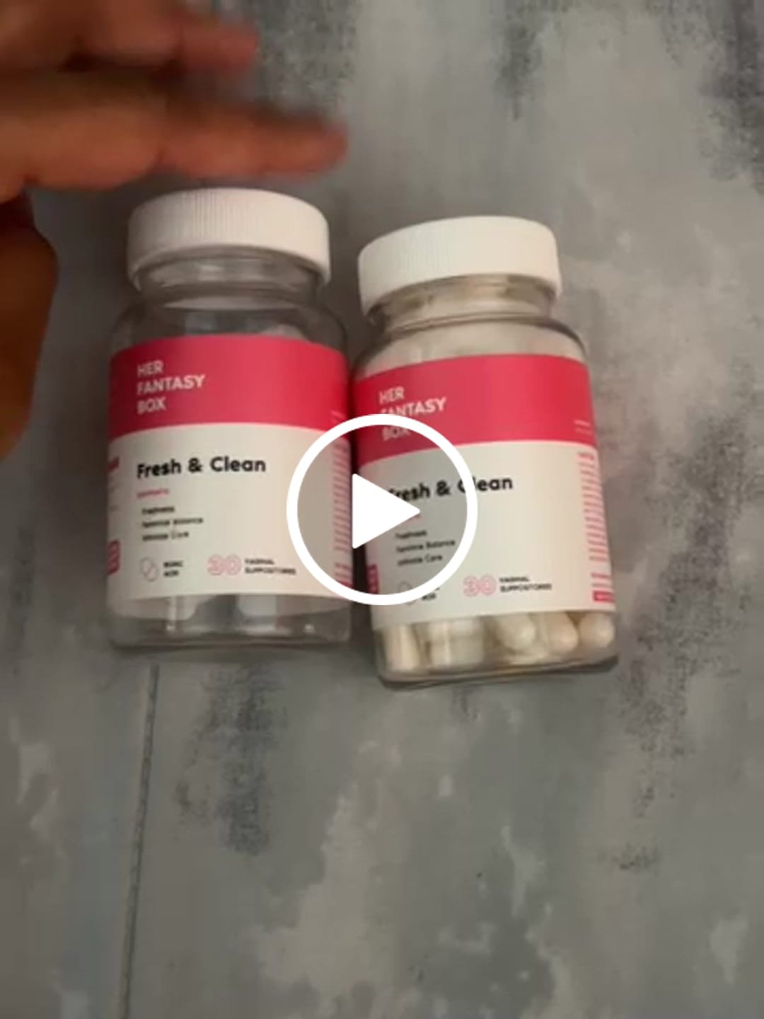 Customer video review of Fresh & Clean pH Balancing Boric Acid Vaginal Suppository