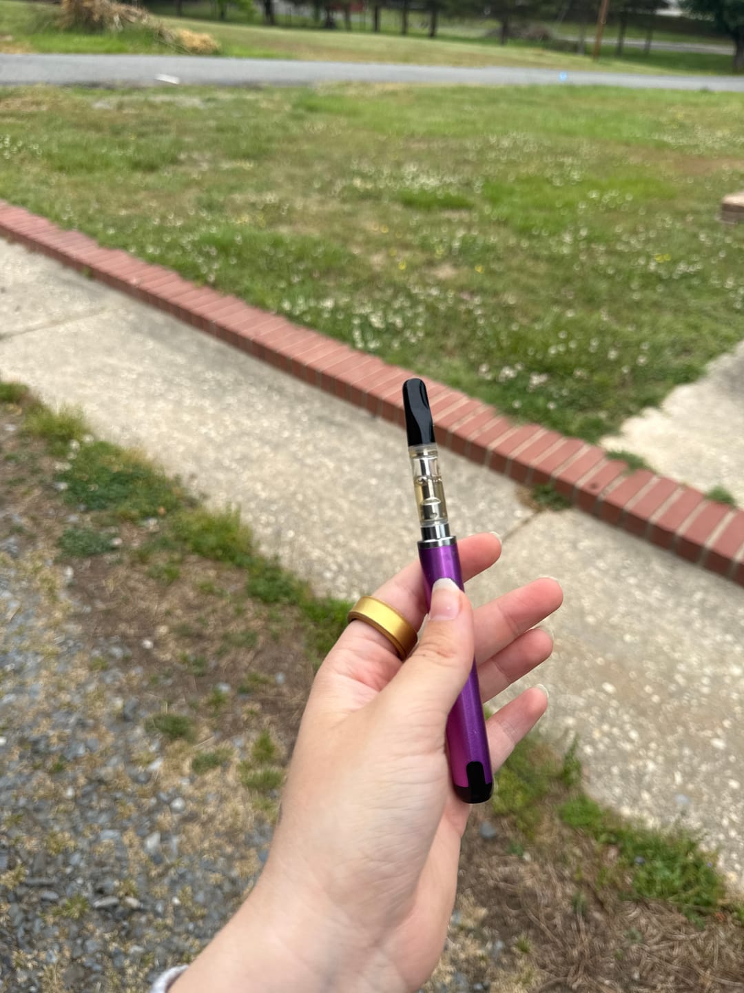 Customer photo review of 1 Gram THC-P Blend Vape Cartridge | Lemon Drop - Sativa
