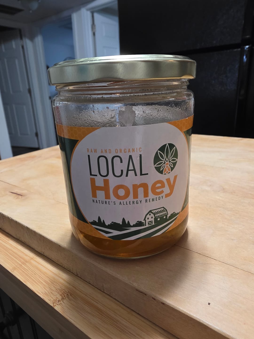 Customer photo review of Local Honey - Raw & Unfiltered