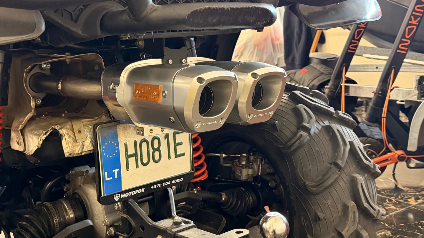Customer photo review of CFMOTO CFORCE Gen 3 850-1000 Dual