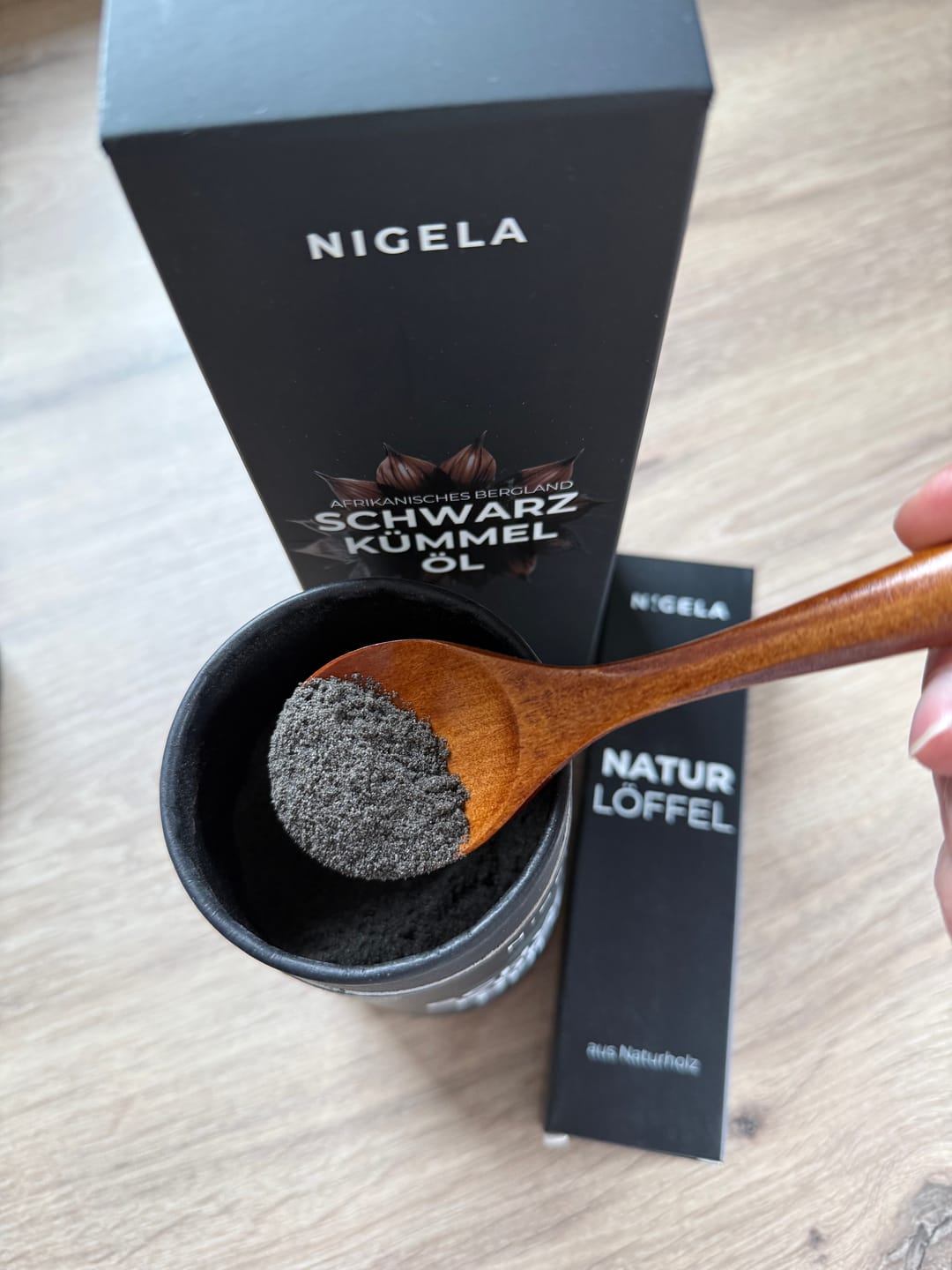Customer photo review of Bio Schwarzkümmelpulver