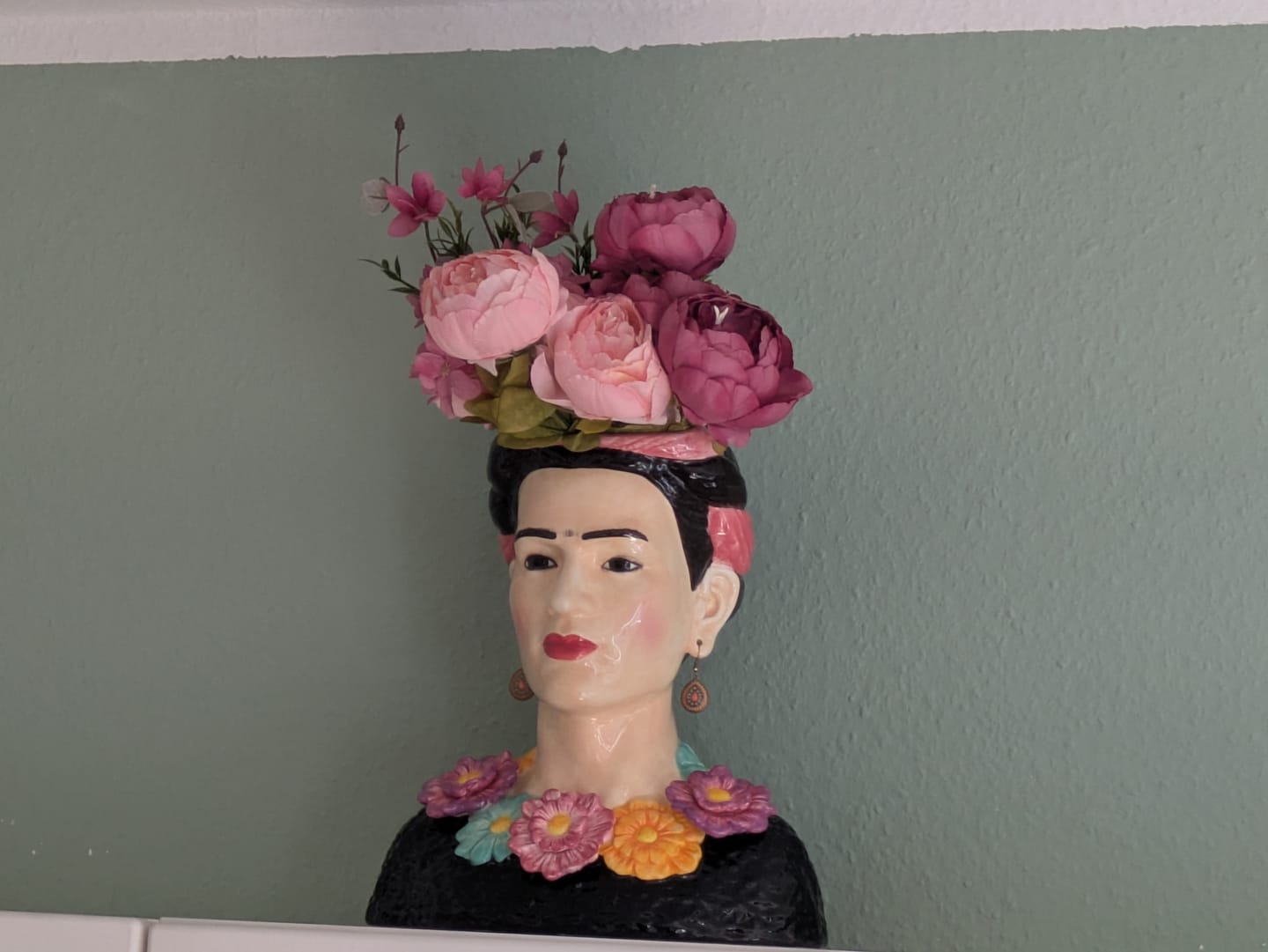 Customer photo review of 13 Stiele Pfingstrosen Kunstblumen, Dekoration für Hochzeit, Zuhause & Tischschmuck